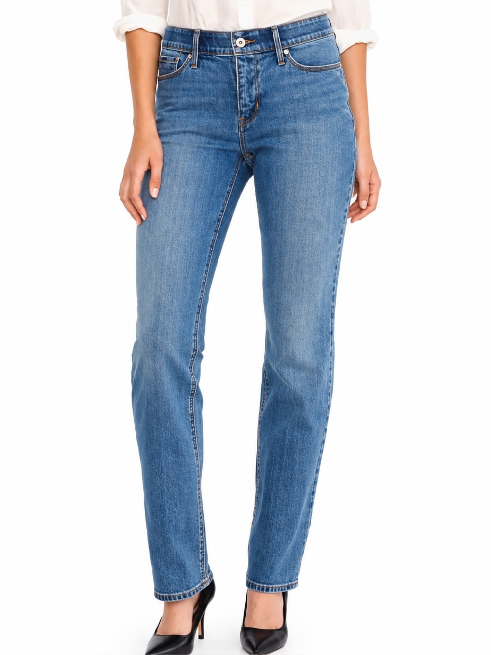 Levi’s 525 Perfect Waist Straight Leg Jeans NWT